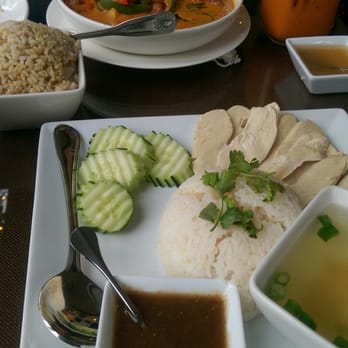 Silver Tray - Khao Mun Kai + Panang Curry - Thai Near Me - Seattle, Washington