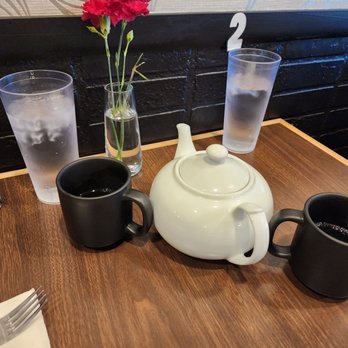 ON’s Thai Cuisine - Green Tea with the biggest mugs I've seen in a Thai restaurant. - Thai Near Me - Littleton, Colorado ON’s Thai Cuisine - Green Tea with the biggest mugs I've seen in a Thai restaurant. - Thai Near Me - Littleton, Colorado