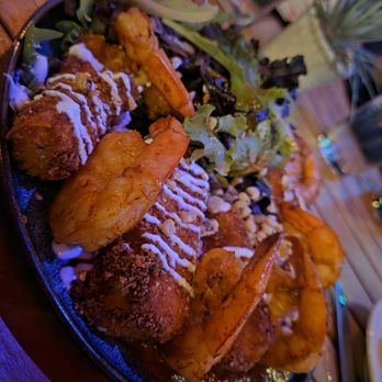 Casa de Onda - Shrimp and crispy grits - Mexican Near Me - Costa Mesa, California