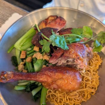 A Nu Quan - Dry noodles with chicken thigh - $17.50 as of Sep 2026 - Vietnamese Near Me - Garden Grove, California A Nu Quan - Dry noodles with chicken thigh - $17.50 as of Sep 2026 - Vietnamese Near Me - Garden Grove, California