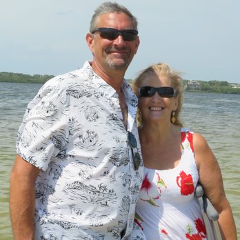 Sunset Beach - Paul & Patty (visiting from Minnesota) - Beaches Near Me - Tarpon Springs, Florida