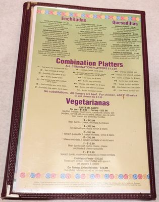 Menu photo 5 Camino Real Virginia Beach, VA
