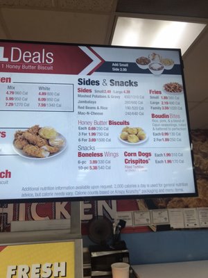 Menu photo 3 Krispy Krunchy Chicken Lago Vista, TX Menu photo 3 Krispy Krunchy Chicken Lago Vista, TX