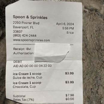Spoon And Sprinkles - Ice Cream & Frozen Yogurt Near Me - Davenport, Florida Spoon And Sprinkles - Ice Cream & Frozen Yogurt Near Me - Davenport, Florida
