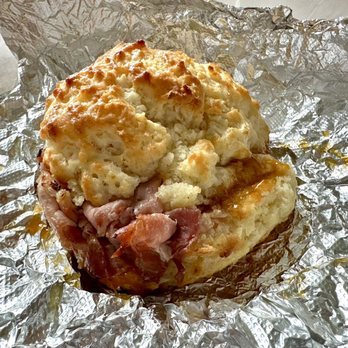 Contimo Provisions - Ham and jam biscuit sandwich - Coffee & Tea Near Me - Napa, California Contimo Provisions - Ham and jam biscuit sandwich - Coffee & Tea Near Me - Napa, California
