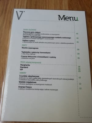 Menu photo 4 Videlec Warsaw, MZ