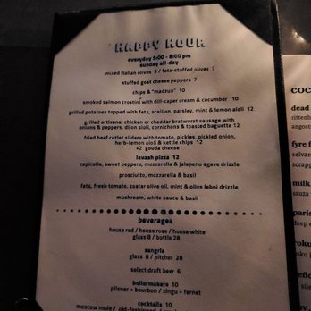 Oak and Vine - Happy Hour Menu - Cocktail Bars Near Me - Glendale, California Oak and Vine - Happy Hour Menu - Cocktail Bars Near Me - Glendale, California