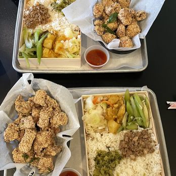 Class 302 Cafe - Popcorn Chicken Bento Box - Taiwanese Near Me - Cerritos, California Class 302 Cafe - Popcorn Chicken Bento Box - Taiwanese Near Me - Cerritos, California