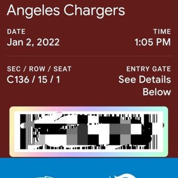 SoFi Stadium - 01/02/22 Lower clubhouse seats Bronco vs Chargers! Tickets must be downloaded on ticketmaster.com Will not be valid if it's just a snap shot - Stadiums & Arenas Near Me - Inglewood, California SoFi Stadium - 01/02/22 Lower clubhouse seats Bronco vs Chargers! Tickets must be downloaded on ticketmaster.com Will not be valid if it's just a snap shot - Stadiums & Arenas Near Me - Inglewood, California