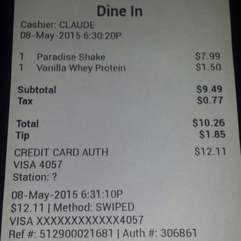 the Protein Source - The owner called me a liar for saying I paid $12. Fortunately, I still had the receipt! Incredibly unprofessional! - Juice Bars & Smoothies Near Me - Las Vegas, Nevada the Protein Source - The owner called me a liar for saying I paid $12. Fortunately, I still had the receipt! Incredibly unprofessional! - Juice Bars & Smoothies Near Me - Las Vegas, Nevada