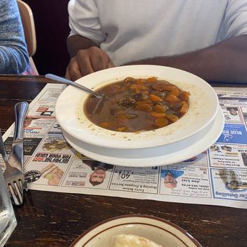North Lake Boathouse Harbour Eatery - Beef barley soup - Seafood Near Me - Souris, Prince Edward Island