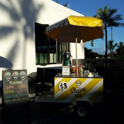 Shave ice available!