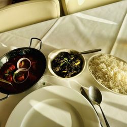 Achari - Sag Paneer, Chicken Balti