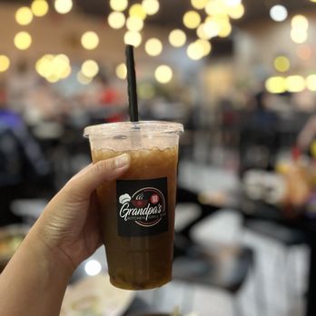 Grandpa's Kitchen - Grill Bar 168 - Salty Plum Kumquat Tea - Vietnamese Near Me - Garden Grove, California