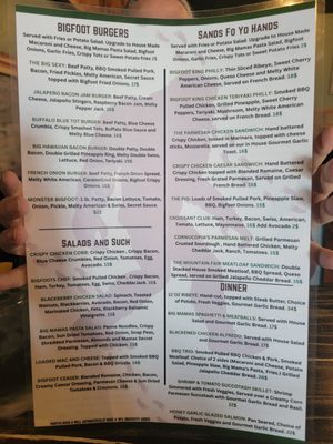 Menu photo 4 Big Foot Eats & Market Oroville, CA Menu photo 4 Big Foot Eats & Market Oroville, CA