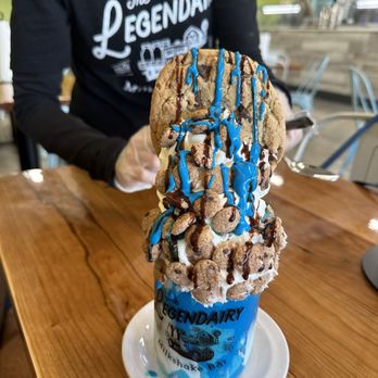 Legendairy Milkshake Bar - Cookie Monster - a dreamy concoction of cookie and cream to die for!! - Ice Cream & Frozen Yogurt Near Me - Miami Beach, Florida Legendairy Milkshake Bar - Cookie Monster - a dreamy concoction of cookie and cream to die for!! - Ice Cream & Frozen Yogurt Near Me - Miami Beach, Florida