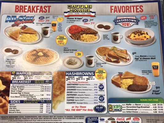 Menu photo 3 Waffle House Dacula, GA