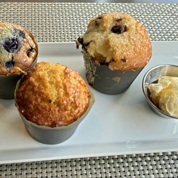 Café Modern - Muffin trio. - Breakfast & Brunch Near Me - Fort Worth, Texas