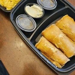 The Original Pancake House - Pigs in a blanket with scrambled eggs