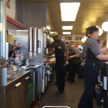 Waffle House - They are all hard at work - Breakfast & Brunch Near Me - Commerce, Georgia