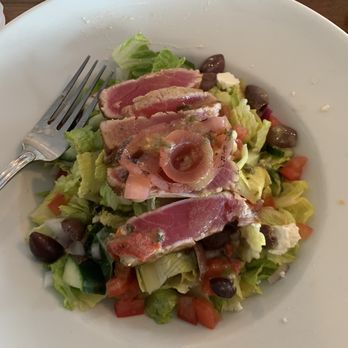 Bluewater Grill - Mediterranean Ahi Salad - Seafood Near Me - Avalon, California Bluewater Grill - Mediterranean Ahi Salad - Seafood Near Me - Avalon, California