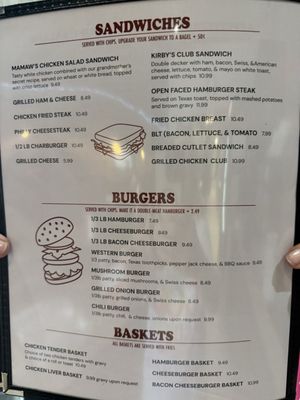 Menu photo 4 Kirby's Cafe Okmulgee, OK Menu photo 4 Kirby's Cafe Okmulgee, OK