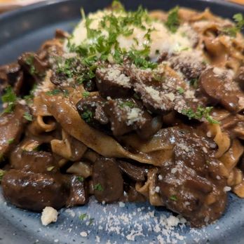 Ava - Mushroom pasta. 12/1/24 - Italian Near Me - Tampa, Florida