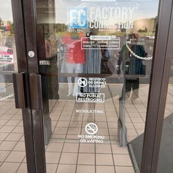 Factory Connection - Standing here for 10 minutes looking inside at what I want to buy.
