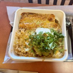 Taco Del Mar - 2 enchiladas
