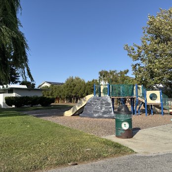 Gull Park - 2nd set of playground with three slides and one Terrance climbing. Public bathroom behind. - Parks Near Me - Foster City, California Gull Park - 2nd set of playground with three slides and one Terrance climbing. Public bathroom behind. - Parks Near Me - Foster City, California