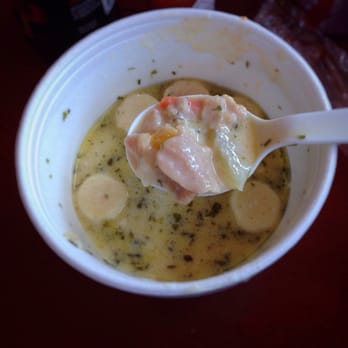 Alava's Fish-n-Chowder - chowder!! light and creamy, not thick like other places! and has corn! - Food Stands Near Me - Ketchikan, Alaska
