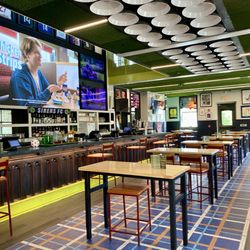 The Pitch Cincy - Downstairs bar and tvs