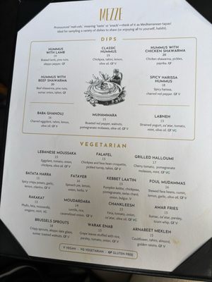 Menu photo 6 Amar Mediterranean Kitchen & Bar Delray Beach, FL