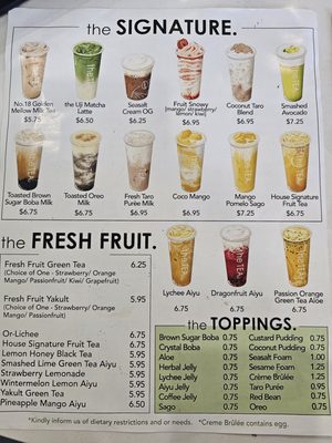 Menu photo 1 The Tea Monterey Park, CA Menu photo 1 The Tea Monterey Park, CA