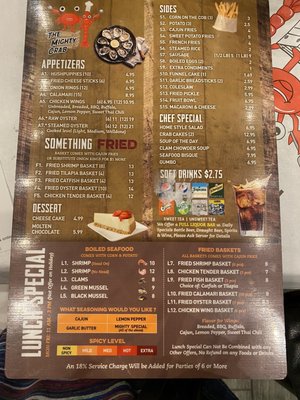 Menu photo 6 The Mighty Crab - Texarkana Texarkana, TX