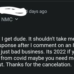 NMC Toys - My response to his very first actual email response