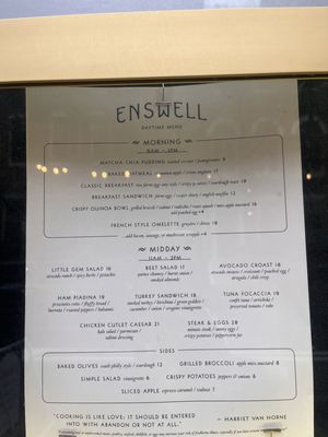 Menu photo 1 Enswell Philadelphia, PA Menu photo 1 Enswell Philadelphia, PA