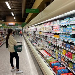 Yogurt section