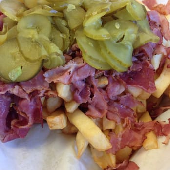 The Hat - Pastrami Fries w/ extra pickles - Sandwiches Near Me - Brea, California The Hat - Pastrami Fries w/ extra pickles - Sandwiches Near Me - Brea, California