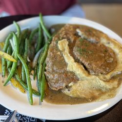 Open Kitchen Restaurant - Smothered chicken