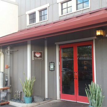 Star Noodle - Storefront. Lots of people waiting just out of view. There is a water tank to use outside, which was a nice plus. - Asian Fusion Near Me - Lahaina, Hawaii