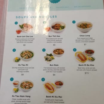 Mong Thu Cafe - Menu - 1 of 2 - Vietnamese Near Me - San Francisco, California