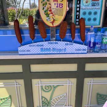 Blue Ribbon Corn Dogs - different corn dogs!! - Food Stands Near Me - Anaheim, California