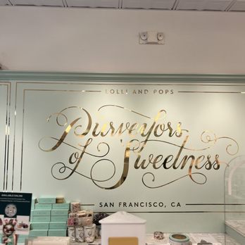 Lolli and Pops - the interior of a store - Desserts Near Me - San Francisco, California