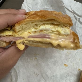 Dey's Doughnuts & Croissants - Ham egg and cheese croissant - Donuts Near Me - Santa Ana, California Dey's Doughnuts & Croissants - Ham egg and cheese croissant - Donuts Near Me - Santa Ana, California