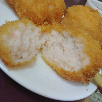 Mekong Palace - Inside fried crab balls - Dim Sum Near Me - Mesa, Arizona