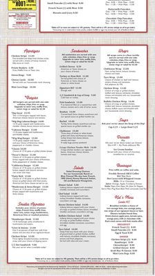 Menu photo 2 Little Oscar's Restaurant Hampton, MN Menu photo 2 Little Oscar's Restaurant Hampton, MN