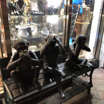 Unique Treasures - Hear no evil, see no evil, speak no evil - Art Galleries Near Me - Fort Lauderdale, Florida