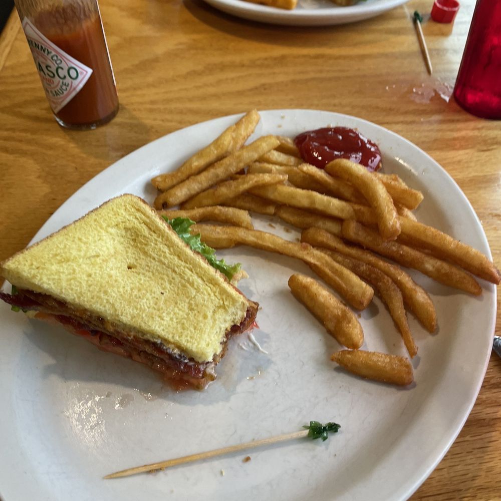 The Nugget - Blt half with mom - Seafood Near Me - Sitka, Alaska The Nugget - Blt half with mom - Seafood Near Me - Sitka, Alaska