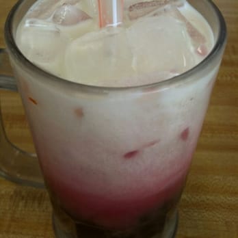 Tasty Thai - STRAWBERRY THAI TEA! - Thai Near Me - Huntington Park, California